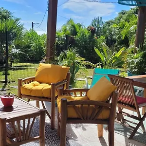  Appartement Bel Privé, Magnifique Vue Sur La Mer Des Caraibes Et Jardin Clos, Wifi, à 2mn De La Plage